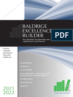 Baldrige Excellence Builder: Key Questions For Improving Your Organization's Performance