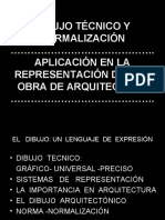 DIBUJO T+ëCNICO Y NORMALIZACI+ôN - 1 - PARTE