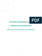 Previsão E Mensuração Da Demanda em Marketing