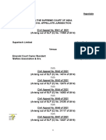 Supertech Vs Emerald Court Owner-SC Judgement - 31-Aug-2021