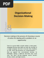 Organizational Decision Making