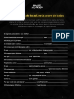 17 Formulas para Headlines Finch