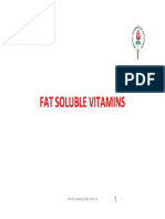 Fat Soluble Vitamins