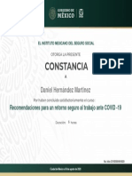 Constancia - Daniel Hernandez M