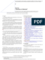 Microindentation Hardness of Materials: Standard Test Method For