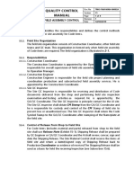 Quality Control Manual: Field Assembly Control 15.1. Scope