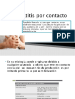 Dermatitis Por Contacto