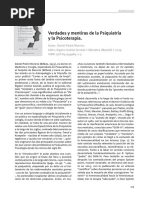 Verdades y Mentiras de La Psiquiatría y La Psicoterapia