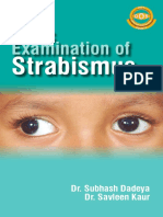 Basic Examination of Strabismus