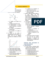 Taller 02: Cinemática: 1. en La Figura Se Muestra La Variación de La