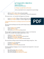 Using Comparative Adjectives: Download This Explanation in PDF Here. Read About How To Make The Comparative Here