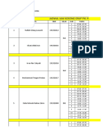 Jadwal Jam Kosong Grup PKL Pak Siswoyo