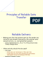 Principles of Reliable Data Transfer