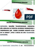 Reação Transfusionais