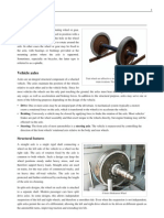 Vehicle Axles: Structural Features