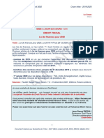 Mise À Jour UE 114 Droit Fiscal 2019-2020 - OK