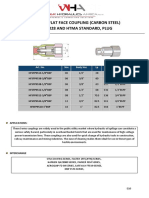 95 Series, Flat Face Coupling (Carbon Steel) Iso-16028 and Htma Standard, Plug