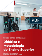 Didatica e Metodologia Do Ensino Superior Unimais 1