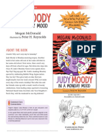 Judy Moody in A Monday Mood Teachers' Guide