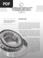 El Desarrollo Del Currículum para Ingeniería Mecánica y Sus Repercusiones en México Autor Daniel Aldama Ávalos