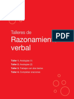 Talleres de Razonamiento Verbal - Módulo I