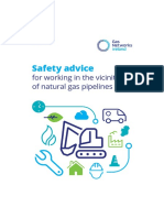 Safety Advice For Working in The Vicinity of Natural Gas Pipelines A5