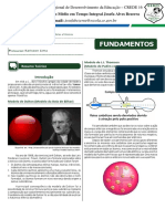 Introdução Ao Estudo Dos Modelos Atômicos para Envio