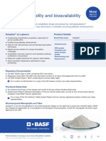 BASF Pharma Update Soluplus One-Pager A4 As