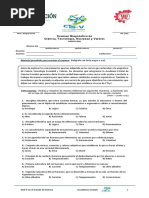 EXAMEN DIAGNOSTICO CTSyV - AGOSTO - 21