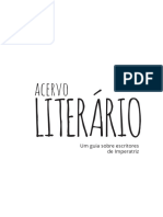 Acervo LITERÁRIO Um Guia Sobre Escritores de Imperatriz