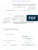 Victor Joseph Schexnayder Criminal Complaint