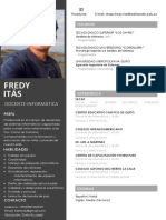 Curriculum Vitae Fredy Itás