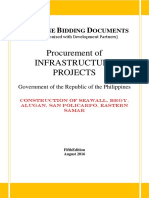 Procurement of Infrastructure Projects: Hilippine Idding Ocuments