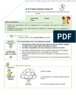 Adap GTA 6° Ciencias - Semana 19 - COMPONENTES DE UN ECOSISTEMA