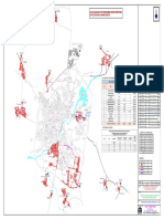 Plan Showing The Proposed Sewer Network in Pulivendula Municipality