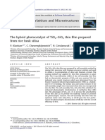 Superlattices and Microstructures: P. Klankaw, C. Chawengkijwanich, N. Grisdanurak, Siriluk Chiarakorn