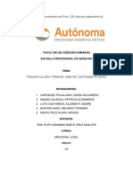 Traumatologia Forense-Informe Legal