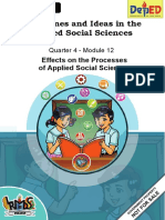 Disciplines and Ideas in The Applied Social Sciences