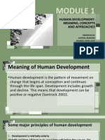 Human Development: Meaning, Concepts and Approaches