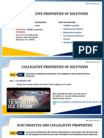 Colligative Properties of Solution