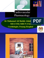 Cardiovascular Pharmacology: DR Muhamad Ali Sheikh Abdul Kader MD (Usm) MRCP (Uk) Cardiologist, Penang Hospital