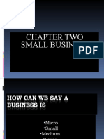 Chapter Two Small Business