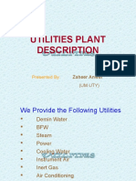 Utilities Plant Description: Presented by