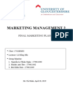 Marketing Plan Report - Samsung Galaxy S10