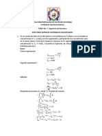 TAREA No. 3 - Reactores Homogeneos