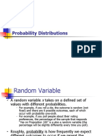 Probability Distributions