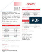 Aalco Metals LTD - Aluminium Alloy - 3003 '0' (Soft) - 59