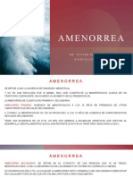 AMENORREA