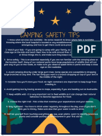 Camping Safety Tips