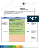 Calendario Introduccion Tecnologia Digital I